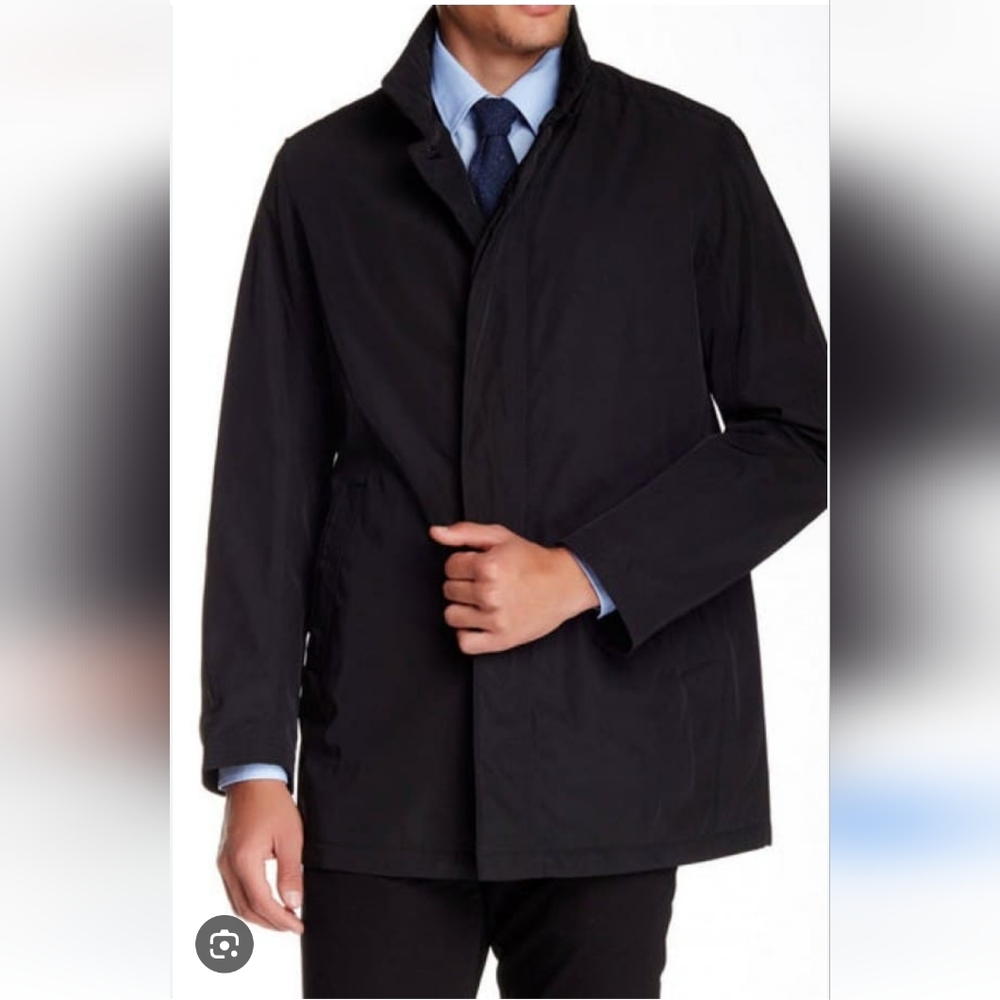 Sanyo New York Tokyo All Purpose Trench Jacket w/ Liner In Black